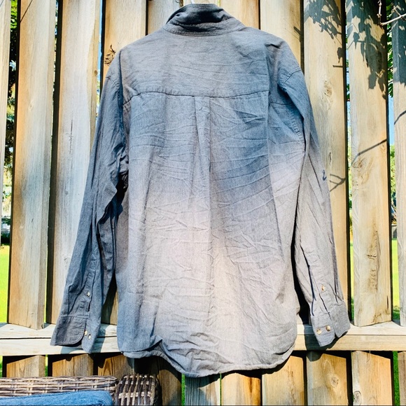 Men’s XXL Gray Button down - Picture 2 of 3